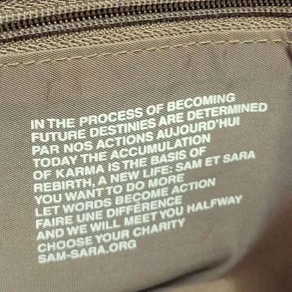 Samsāra Matt & Nat New without tags Giant Satchel / Weekender Bag - Picture 13 of 16